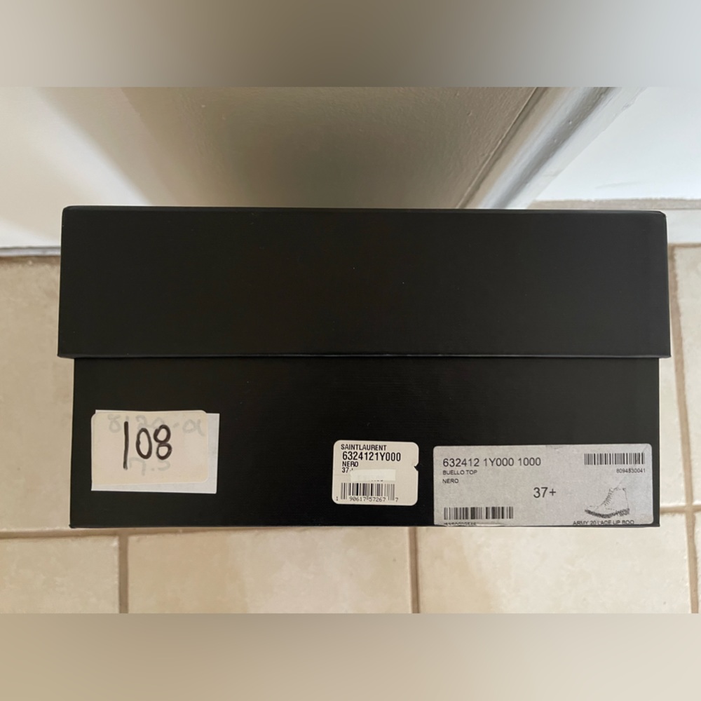 Saint Laurent Army Boots 100% Authentic - Picture 15 of 15